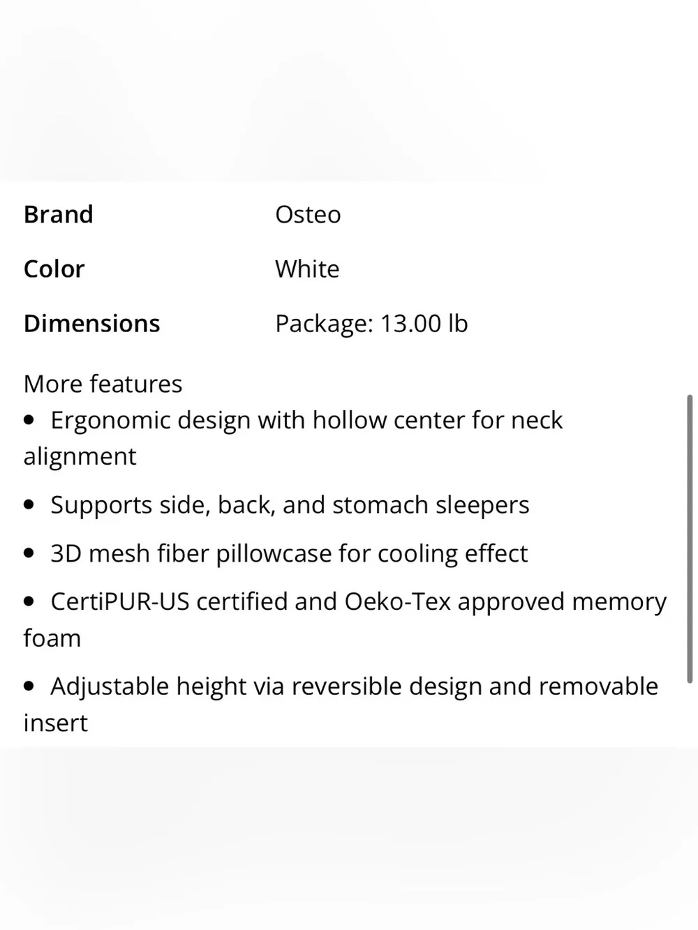 Osteo new unused